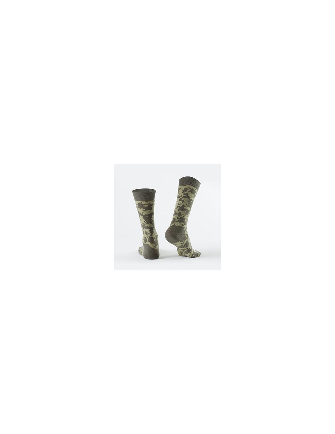 Khaki men\'s camouflage socks SM25 - Online store - Boutique